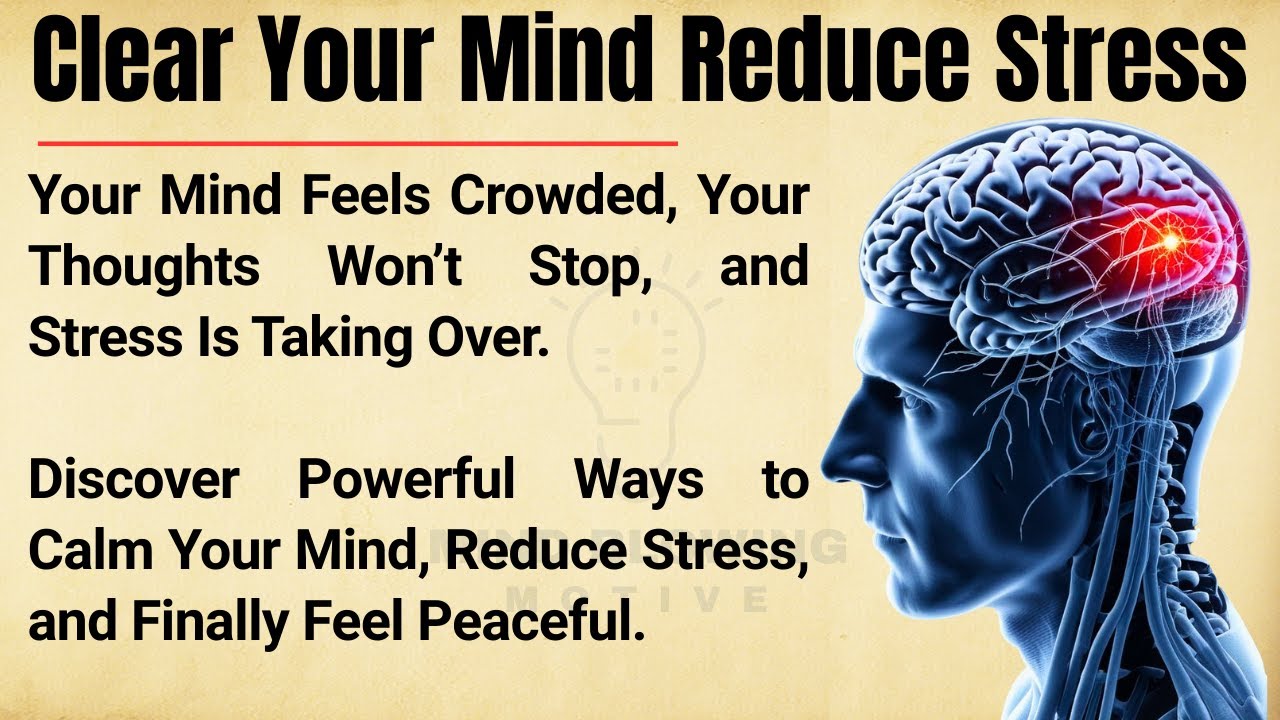 Effective Ways to Clear Your Mind and Reduce Stress 🧠 || Mindfulness & Mental Clarity Tips ✅