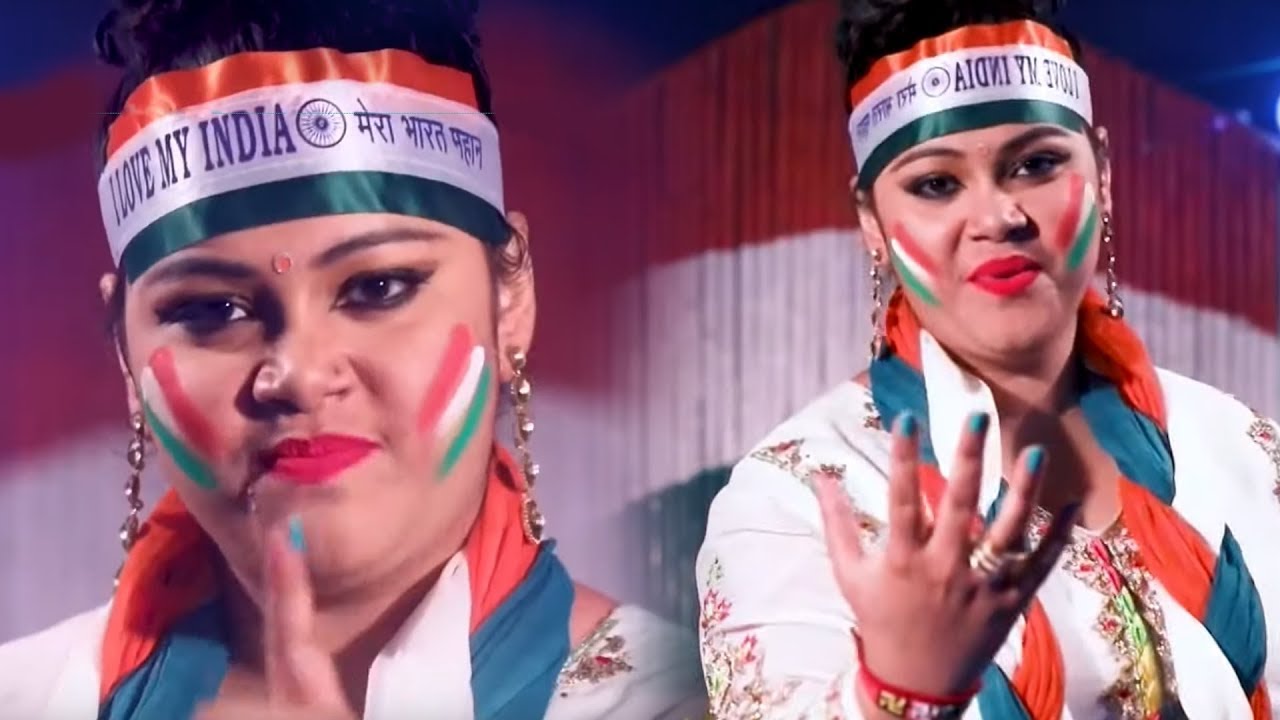 हर हिंदुस्तानी के मुँह पे है ये देश भक्ति गाना - तिरंगा हमरा देश के - #Anu_Dubey