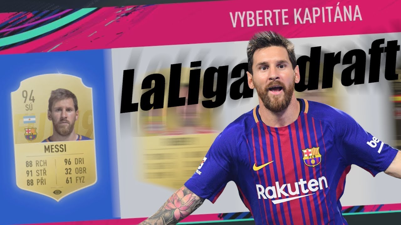 DRAFT PODLE KAPITÁNA - LA LIGA DRAFT!