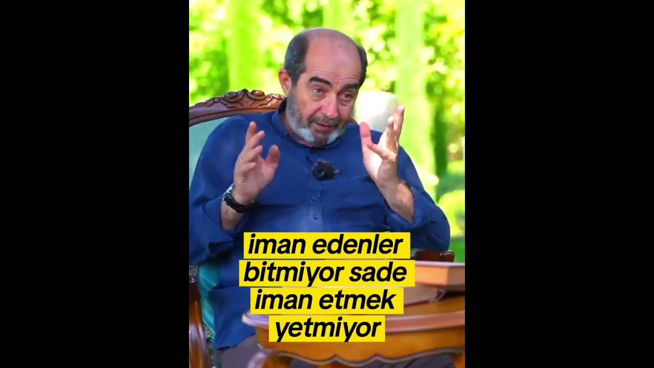 İman edip Salih Ameller işleyenler kurtulur diyor #&ouml;merdemirbağ