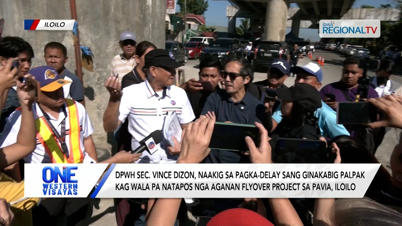 DPWH Sec. Dizon, naakig sa pagka-delay sang Aganan Flyover project sa Iloilo | One Western Visayas