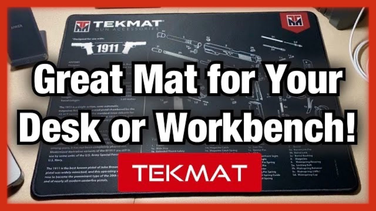 Great Desk or Workbench Mat! | TekMat - Ultra Premium - Gun Cleaning Mat