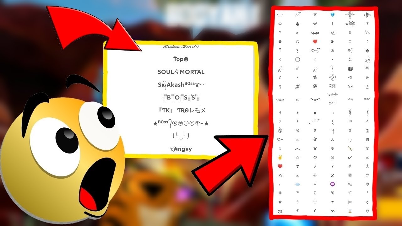 LA MEJOR APLICACIÓN PARA CREAR NOMBRES EN FREE FIRE **todos los símbolos más insanos** THECAV9