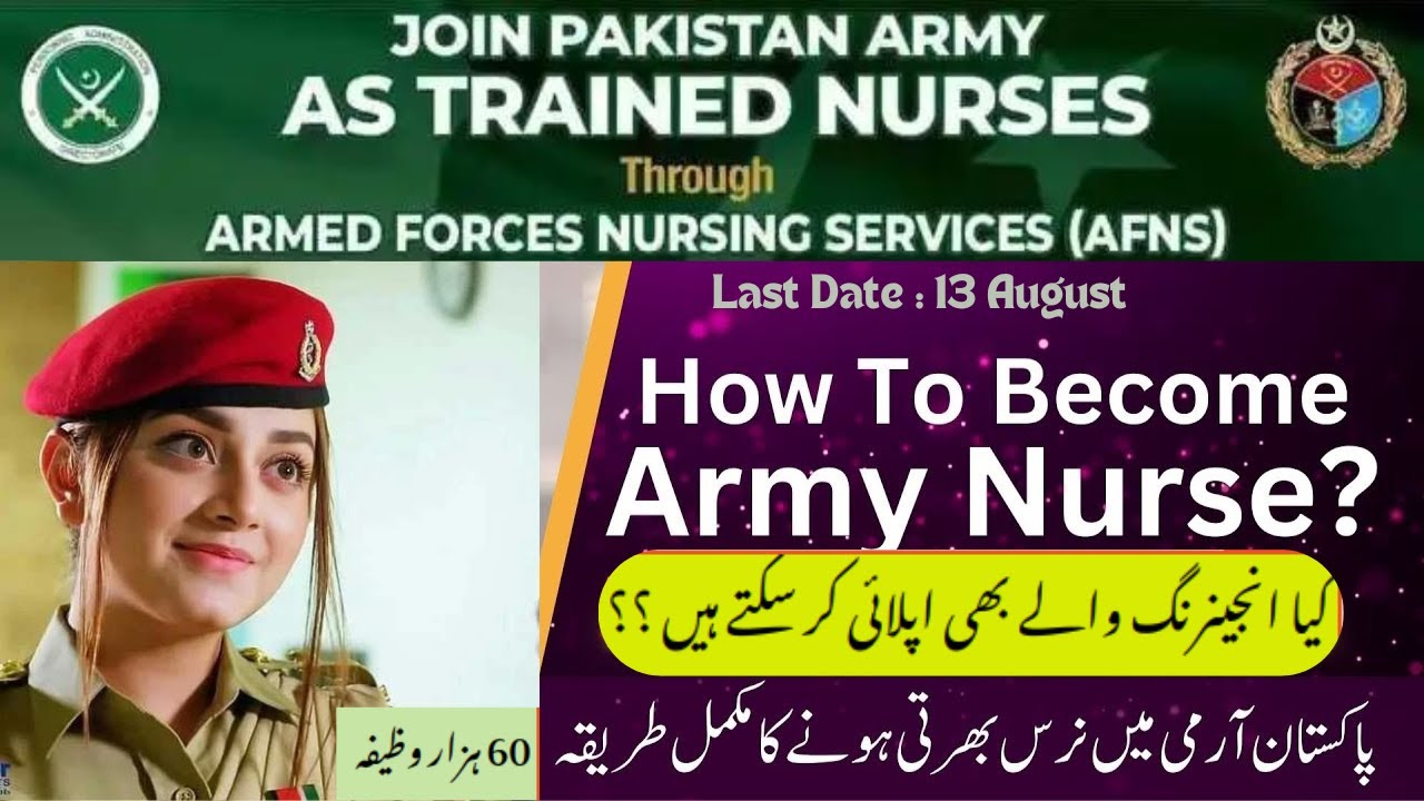 AFNS Admissions Registration Start | Armed Forces Nursing Services admission 2024 Last date apply?