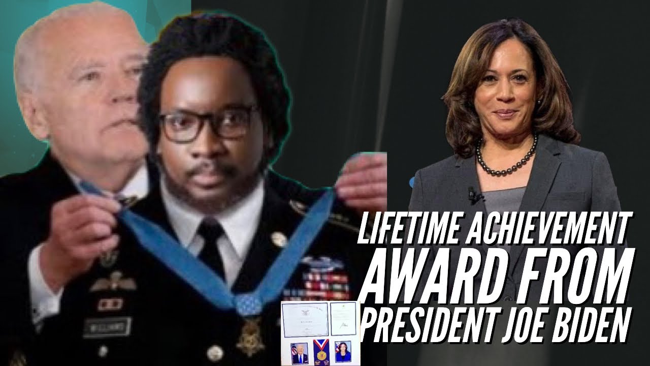 Sonnie Badu receives Lifetime Achievement Award from President Joe Biden & Kamala Harris🇺🇸