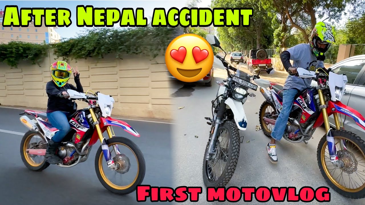 Accident ke 6 month baad Bike chalayi or bhot Emotional ho gaya 😭