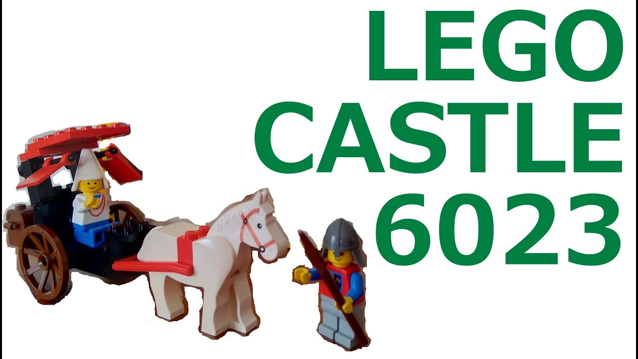 レゴ お城シリーズ お姫様の馬車 ／ LEGO Castle Maiden's Cart 6023