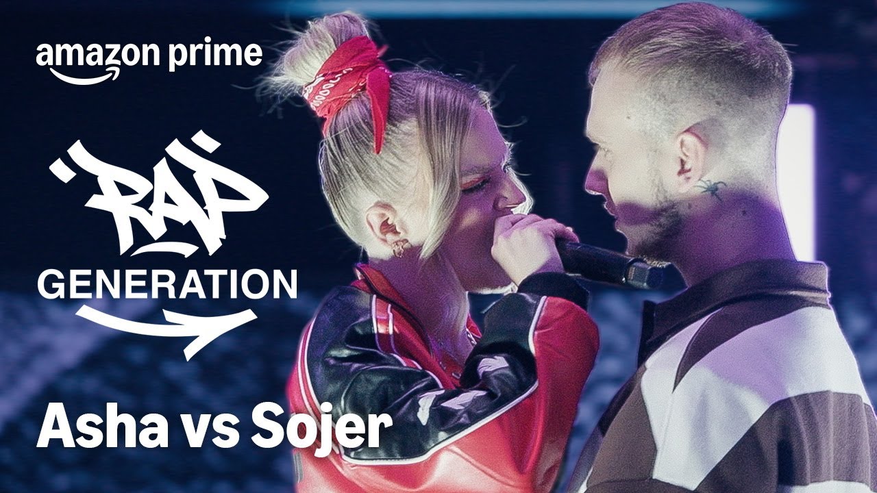 RAP BATTLE Asha vs Sojer | Rap Generation | Prime Video Polska