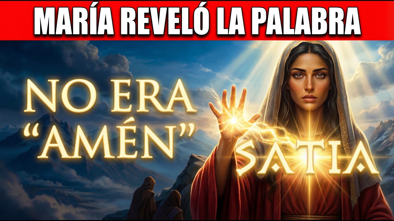 “María Magdalena Reveló la Verdadera Palabra que Cerraba las Oraciones (No Era ‘Amén’)”