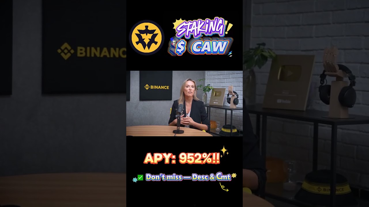 Stake CAW Token &ndash; High Return CAW coin 2025 #Crypto2025 #CAWcrypto #CAWRewards