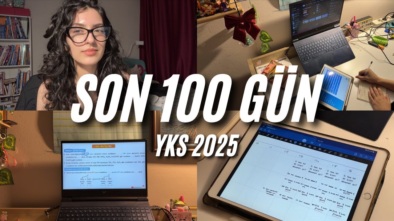 SON 100 GÜN | programımı yeniden düzenledim #yks2025 vlog