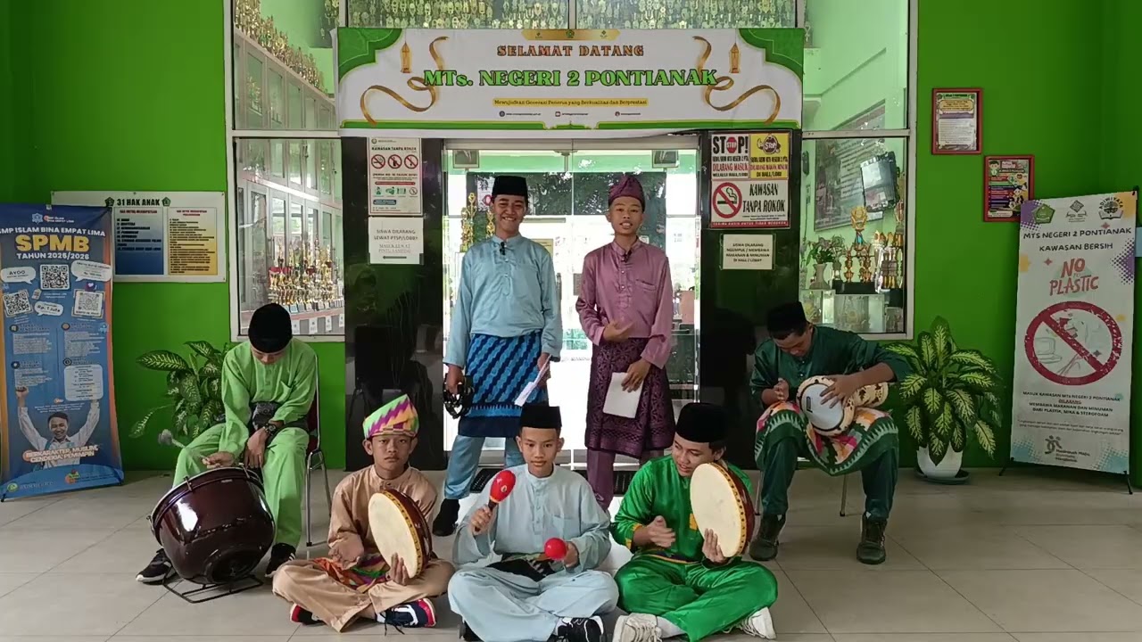Tim Tundang MTs.N 2 Pontianak -  FTBI Tahun 2025 (Kategori Tundang)