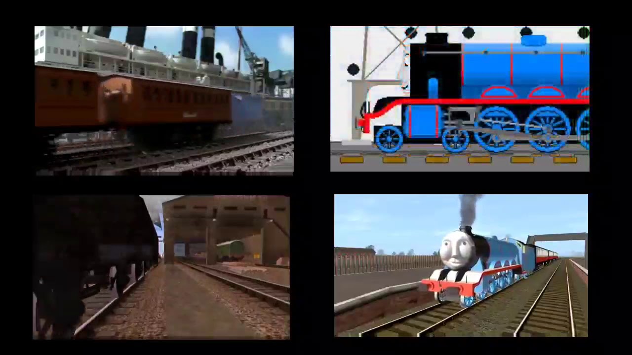 Gordon Takes A Tumble Fourparison