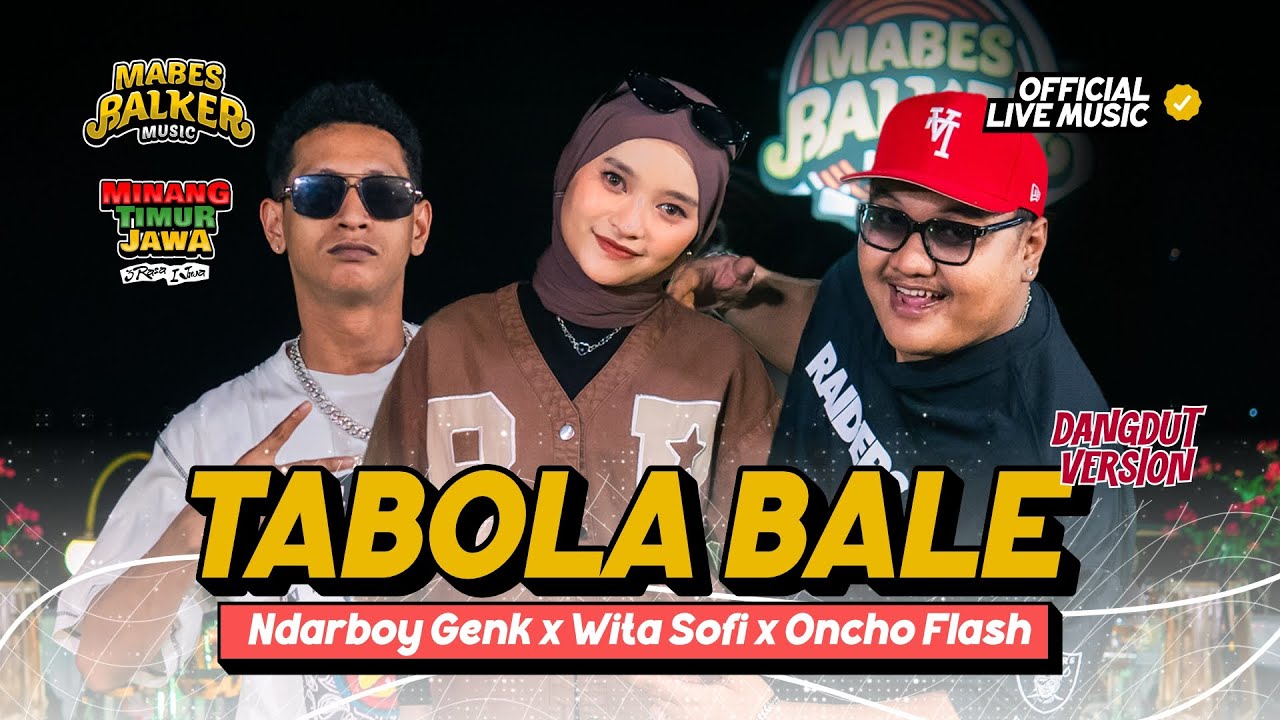 TABOLA BALE - NDARBOY GENK x WITA SOFI x ONCHO FLASH (Official Live Music) Silet Open Up