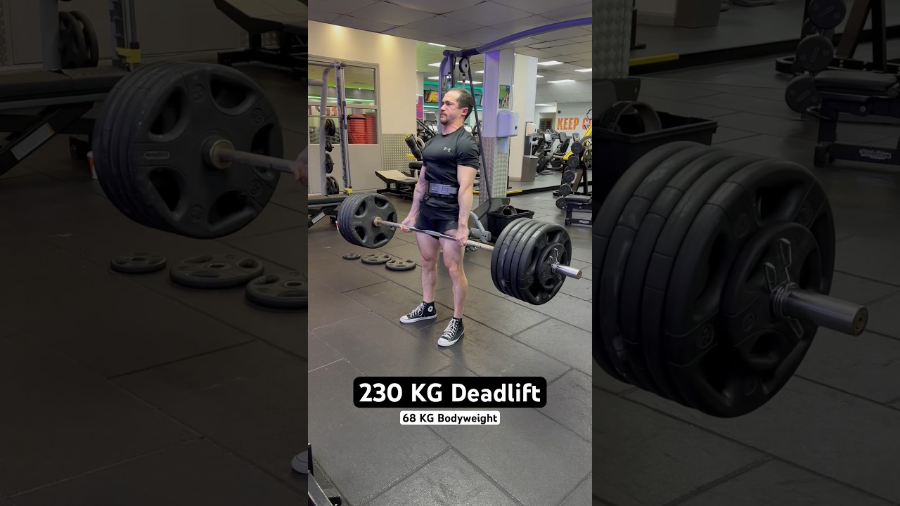 230 KG Deadlift At 68 KG Bodyweight Naturally 💪💪