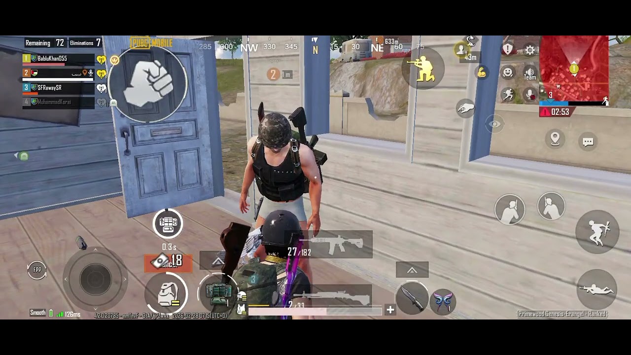 Bablukhan055 PUBG mobile gaming 23 kill and win chicken dinner ♥️🥰💪