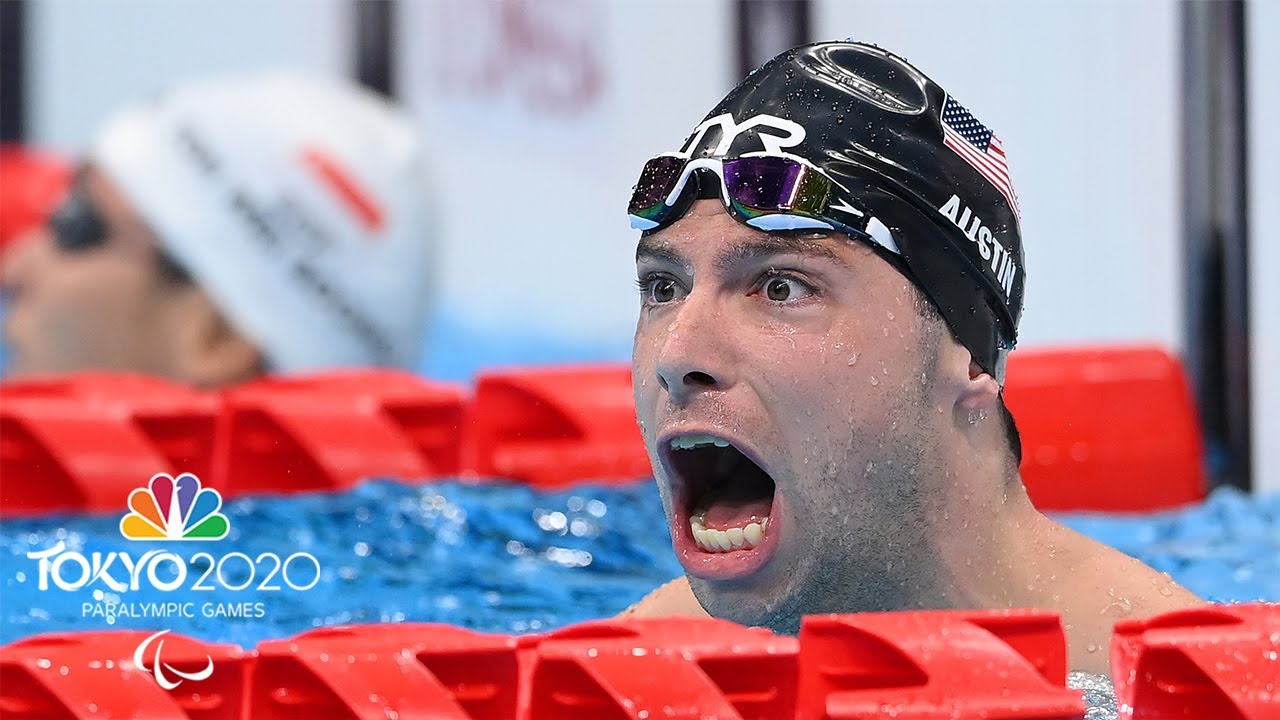 In third Games, American Evan Austin wins first medal | Tokyo 2020 Paralympics | NBC Sports