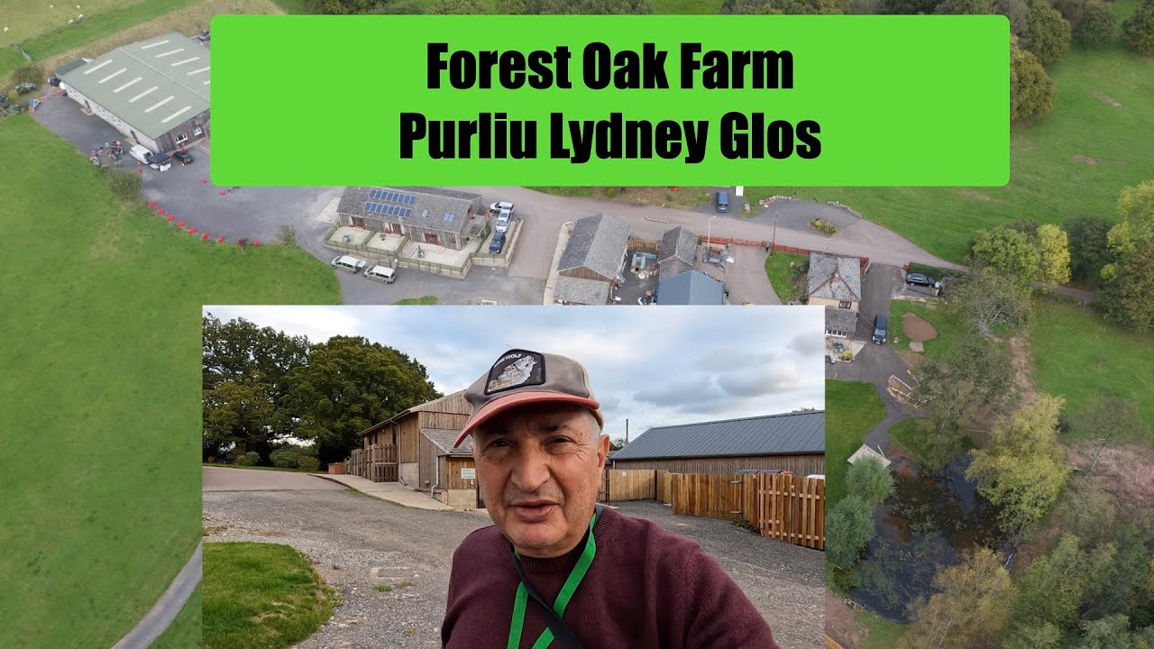 Forest Oak Farm, Lydney in Gloucestershire. dji mavic drone clip