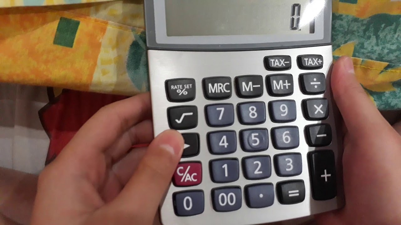 Casio MX- 120V Calculator Unboxing & Review
