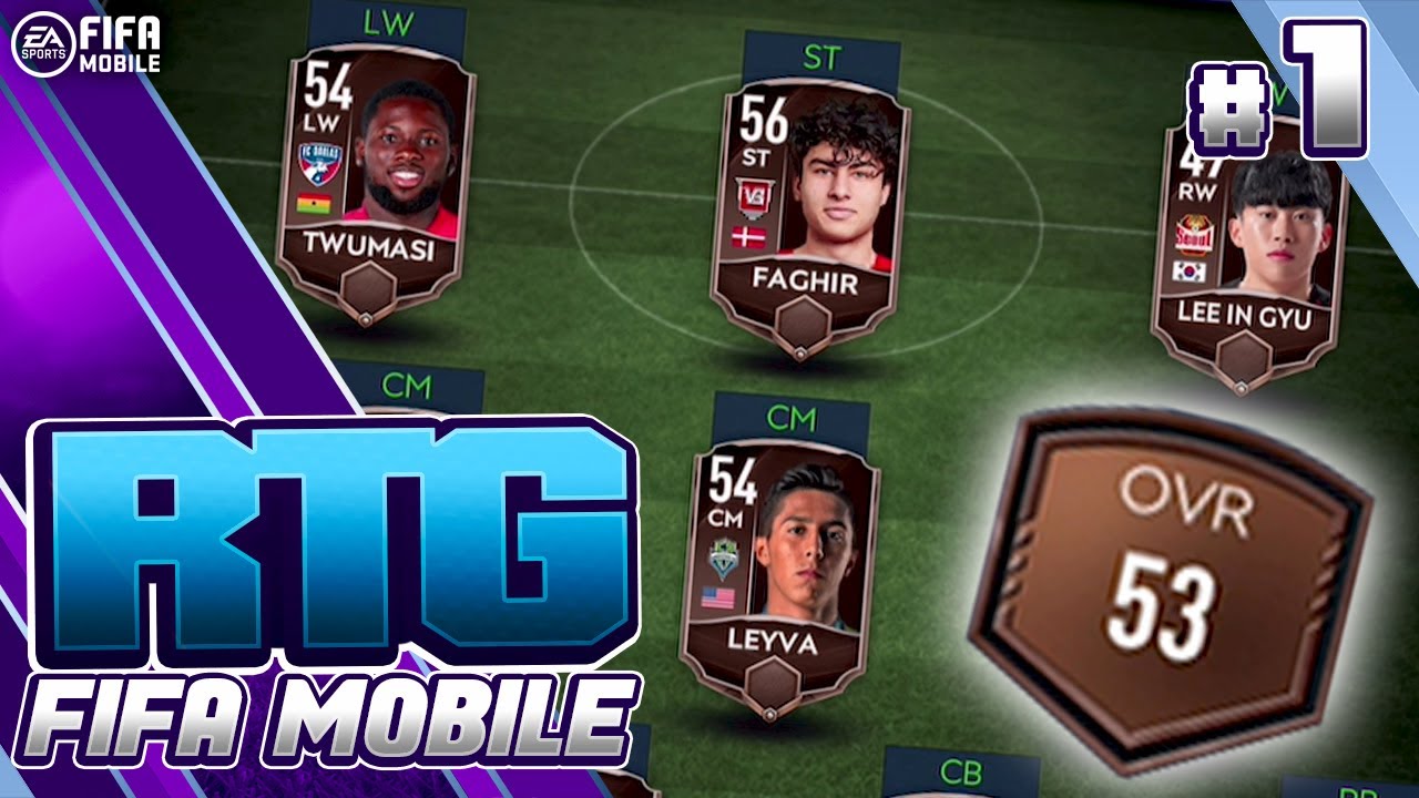I'M BACK! A BRAND NEW START! - #FIFAMOBILE Road to Glory! #01 Ultimate Team