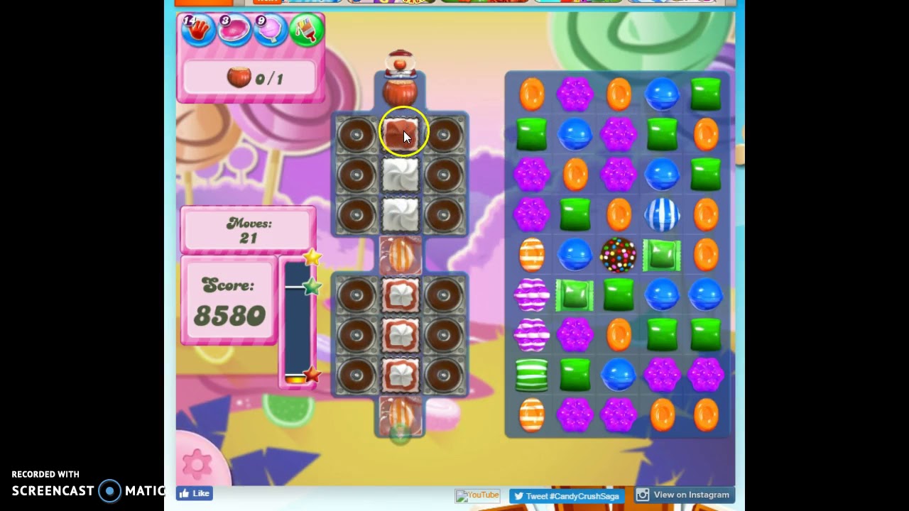 Candy Crush Level 200 Audio Talkthrough, 1 Star 0 Boosters