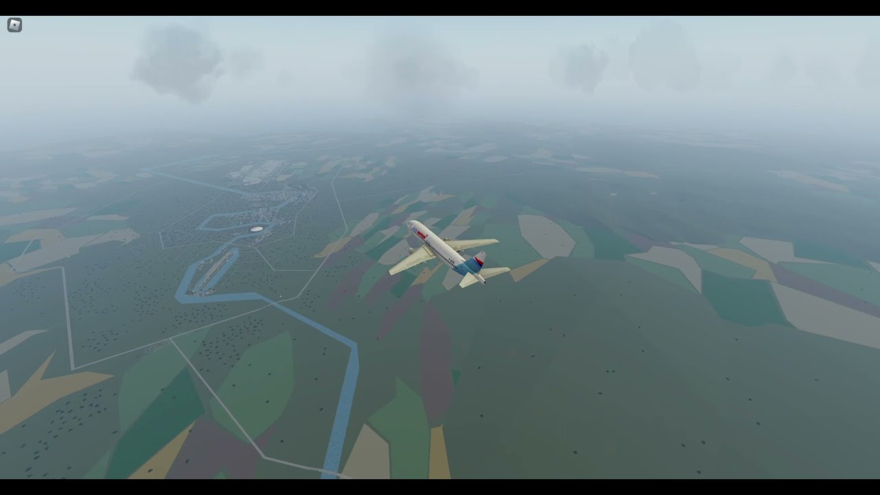 Air Inter Dassault Mercure City Flyover- Roblox Aeronautica
