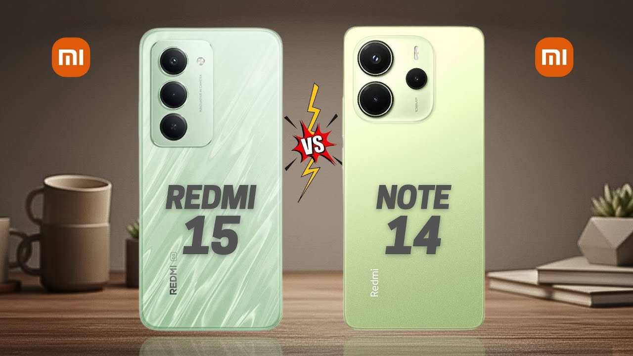 Redmi 15 5G vs Redmi Note 14 4G  Full comparison ⚡Which one is Best