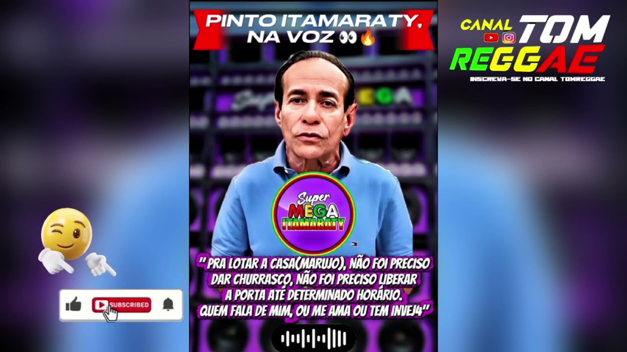 PINTO ITAMARATY NA VOZ || PRA LOTAR O MARUJO NÃO FOI PRECISO DA CHURRASCO E NEM LIBERAR A PORTA.