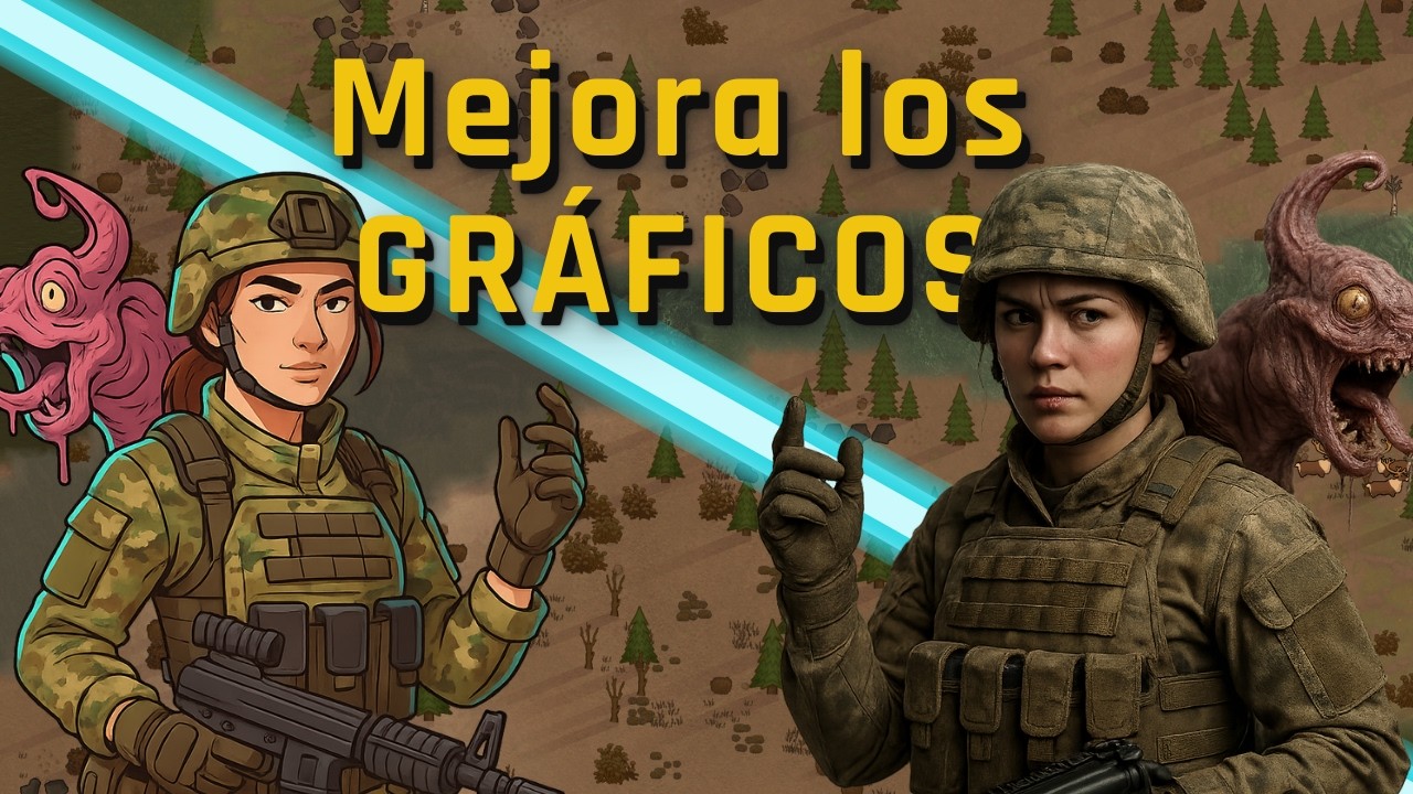 Mods visuales para RimWorld 🎨 | Mejora los gráficos sin romper el juego