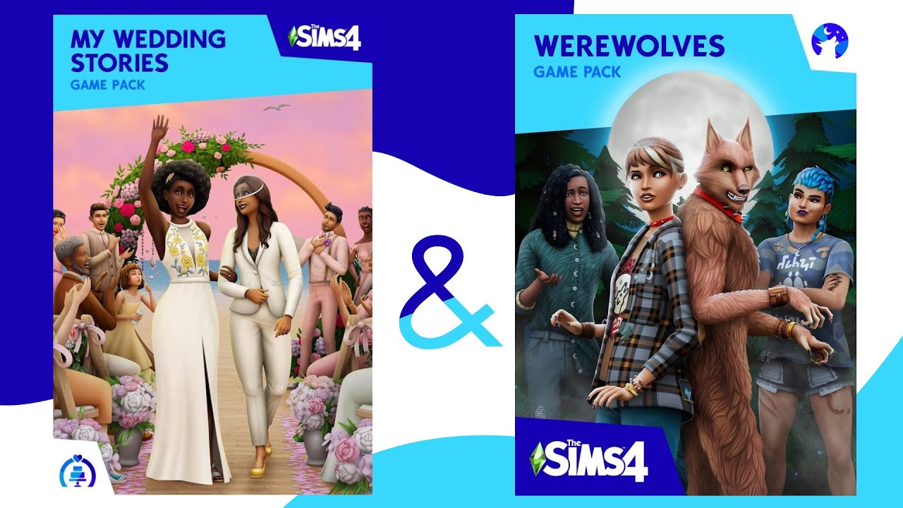My Wedding Stories and Werewolves | The Sims 4