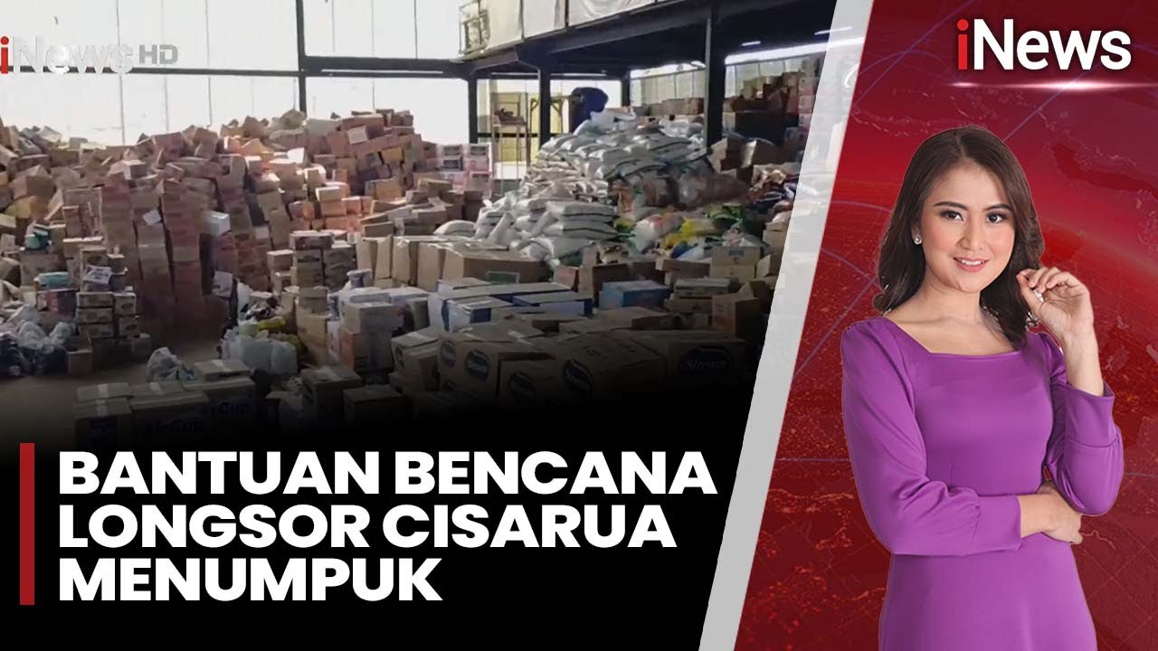 Bantuan Bencana Longsor Cisarua Menumpuk di Gudang Logistik | iNews Prime (04/02)