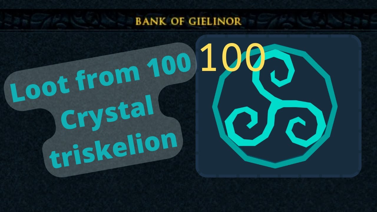 Loot from 100 Triskelion Keys! | Runescape