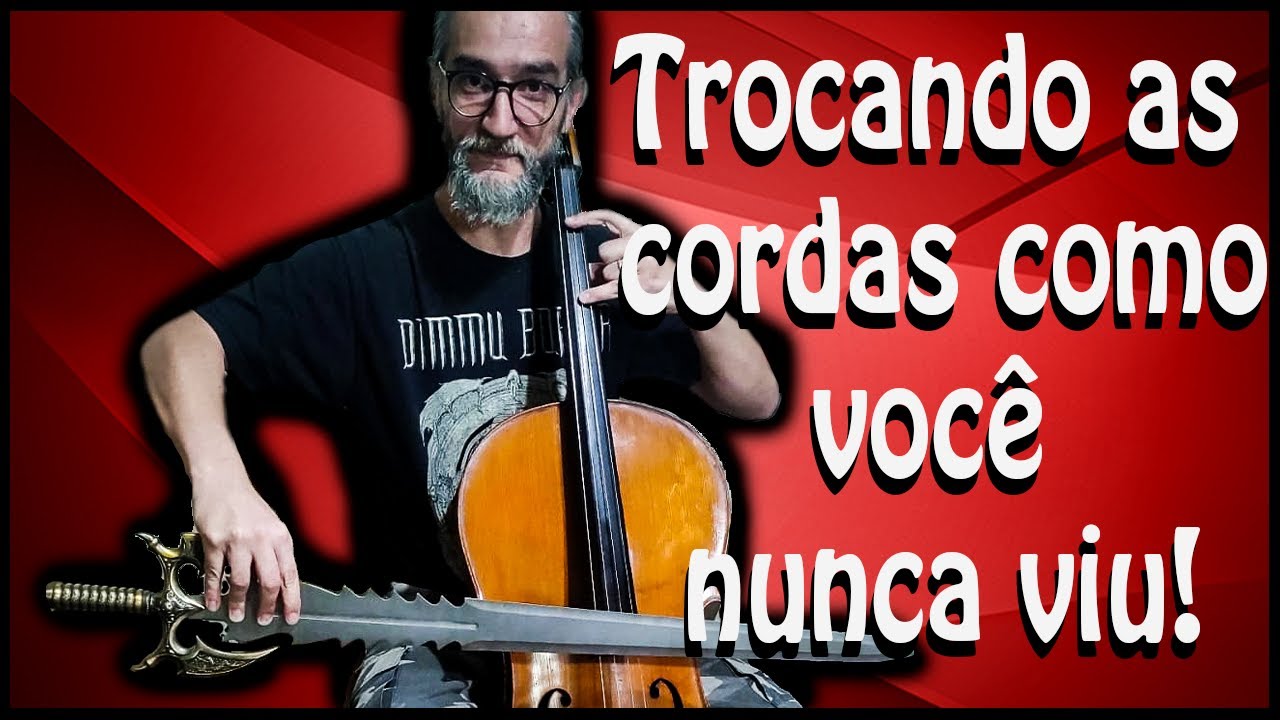 Troquei minhas LARSEN MAGNACORE Arioso pelas LARSEN IL CANNONE ! -  Prof. Wagner De Lavos