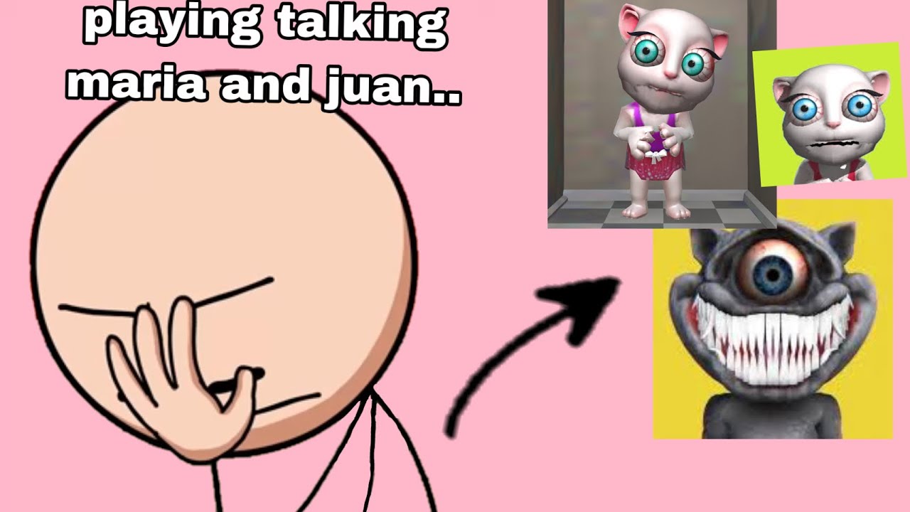 Playing talking Maria and Juan..