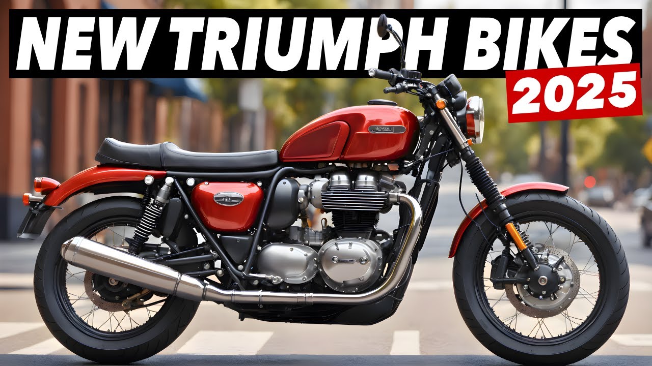7 New Triumph Motorcycles For 2025
