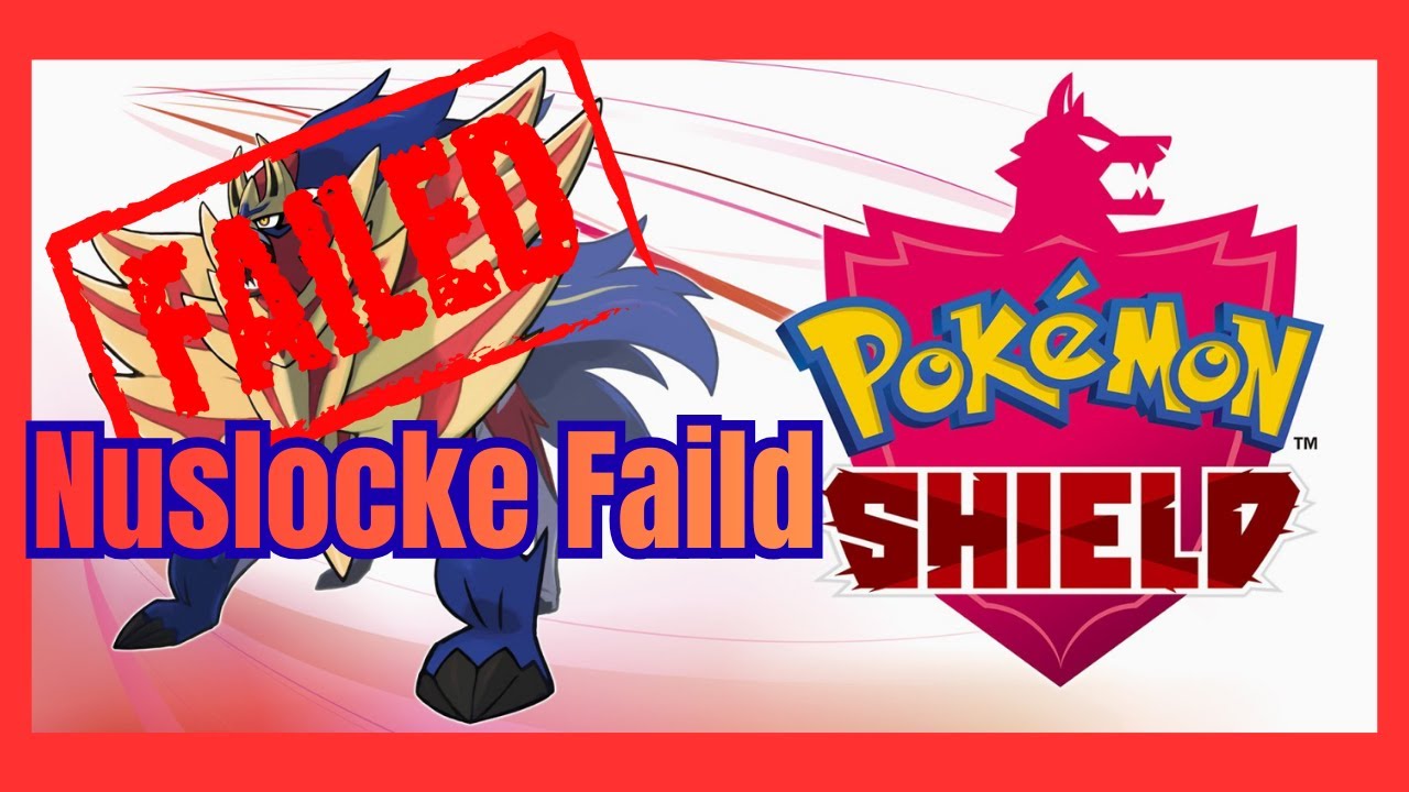 Pokémon Shield Nuslocke faild