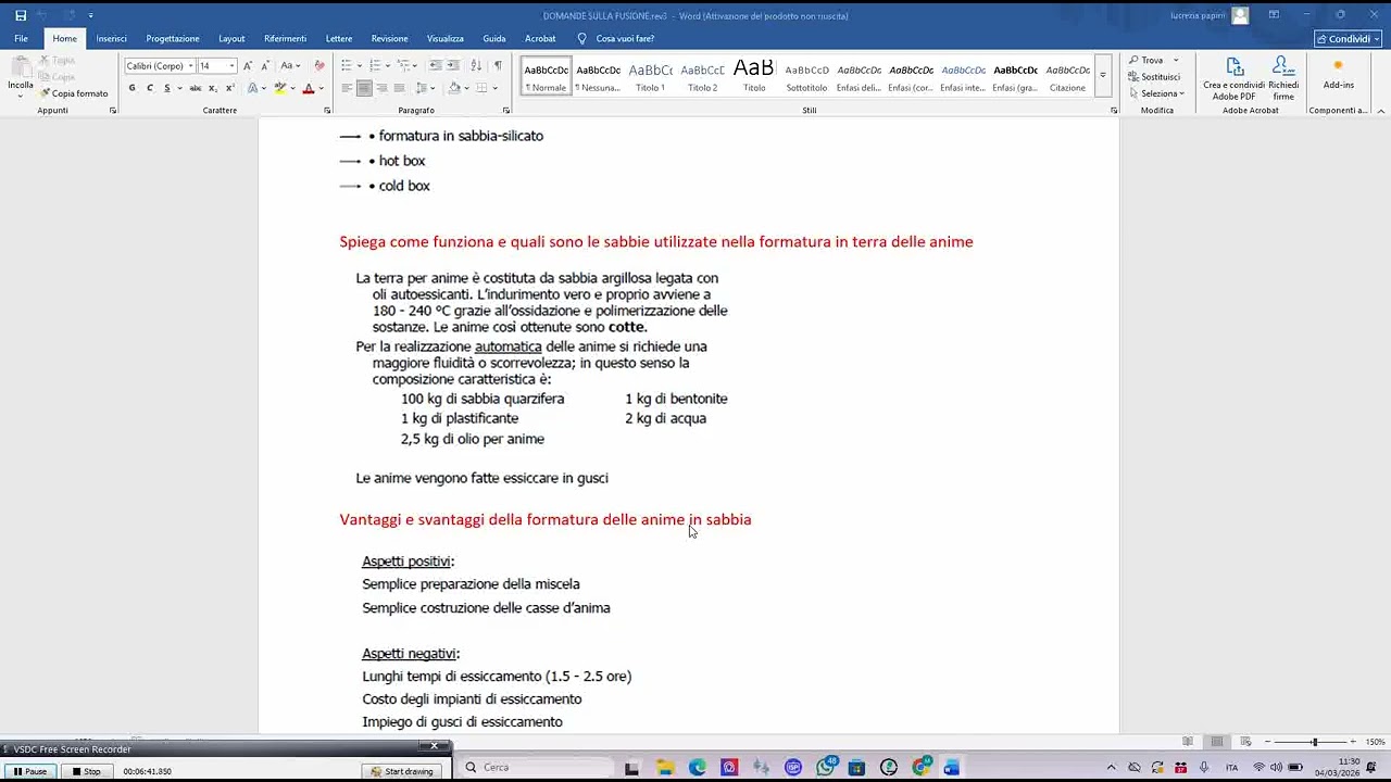 40 LEZIONE METODI FUSIONE IN FORMA TRANSITORIA