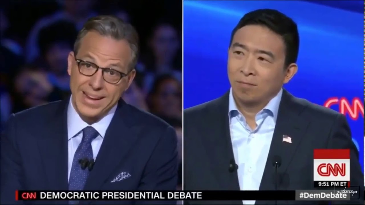 Andrew Yang CNN debate full