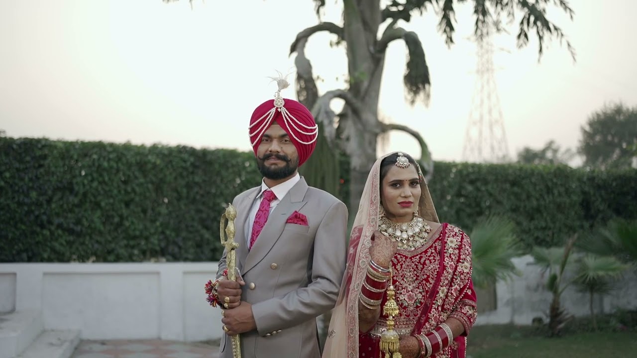 Malkit Singh Wesd Kirandeep Kaur best Wedding cinematic video by harry hd studio mob-9781573478