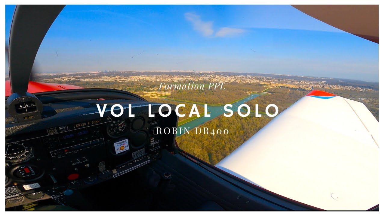 VOL LOCAL SOLO I BEAUCOUP DE MONDE EN FRÉQUENCE I PPL I TRAVAILLEZ VOTRE PHRASÉO I ATC I 4K