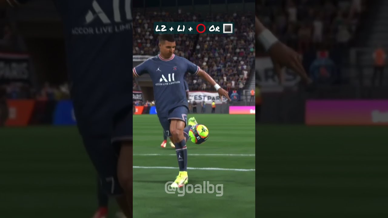 HOW TO SCORE RABONA GOAL | FIFA 22 | MBAPPE SKILLS | TUTORIAL 🔥 