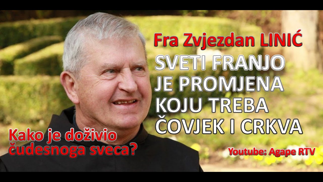 Čovjek i Crkva trebaju svetoga Franju. To je put promijene!