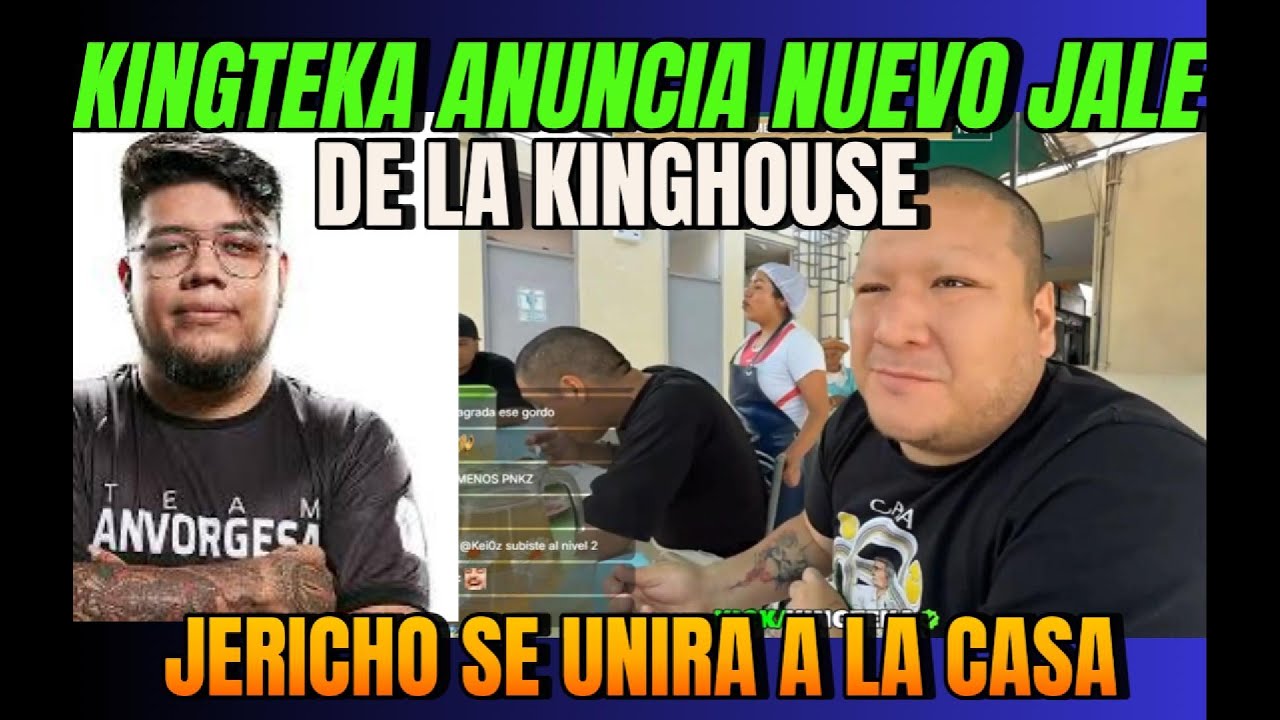 😱 KINGTEKA ANUNCIA QUE JERICHO SERÁ NUEVO INTEGRANTE DE LA KINGHOUSE SE MUDARA EN ESTOS DIAS😱