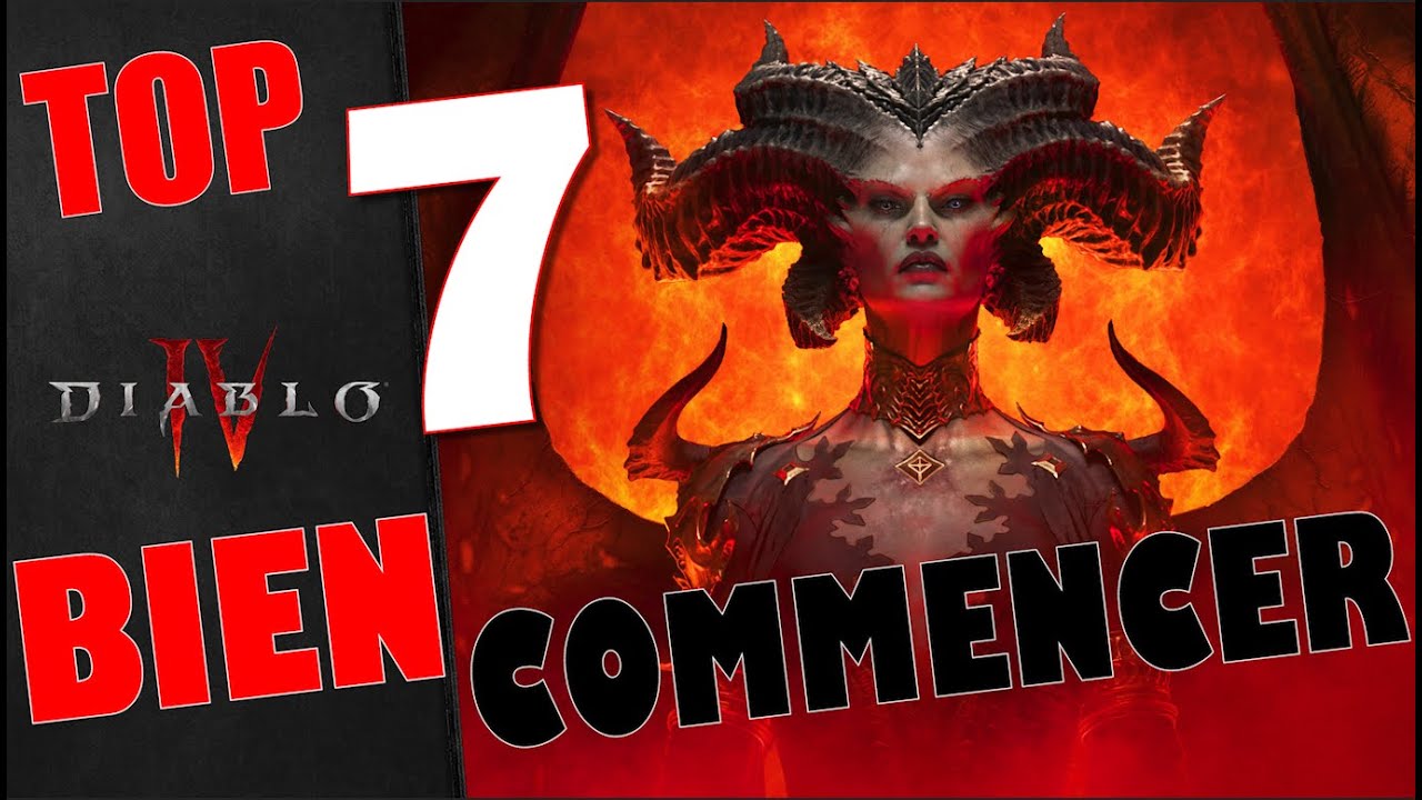 DIABLO 4 - Mon TOP 7 pour BIEN COMMENCER (ASTUCES ET CONSEILS)