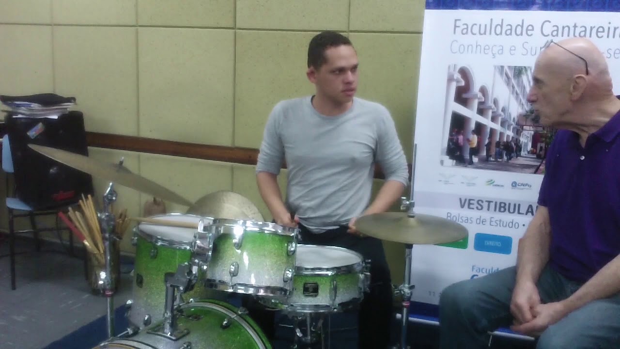 Curso de bateria Faculdade Cantareira FREVO