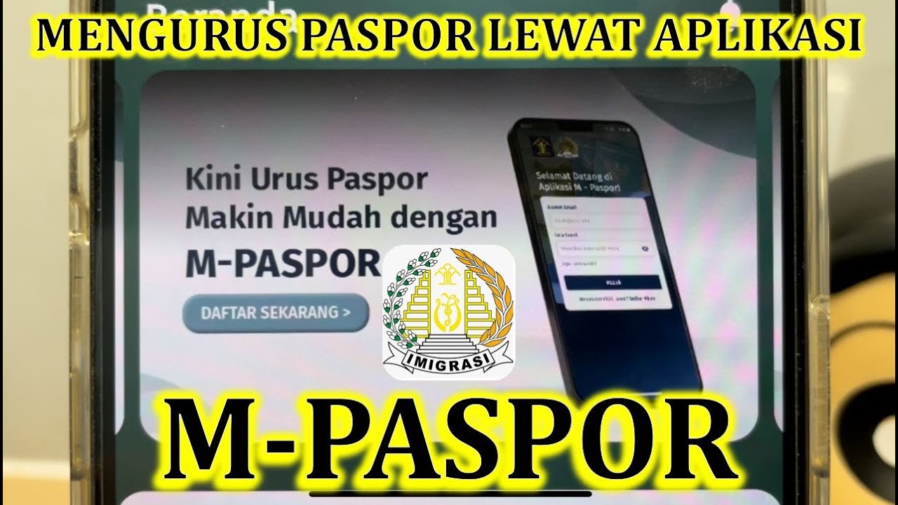 CARA MEMBUAT ATAU MEMPERPANJANG PASPOR MELALUI APLIKASI M-PASPOR