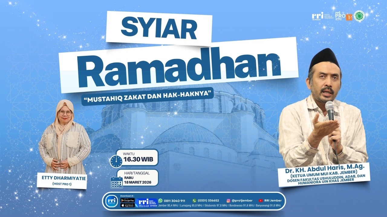 SYIAR RAMADHAN | MUSTAHIQ ZAKAT DAN HAK-HAKNYA