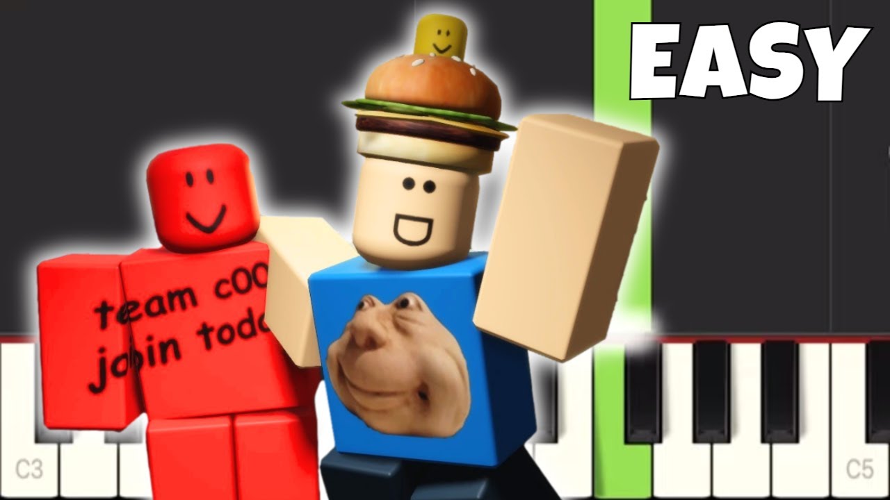 PLEAD - EASY Piano Tutorial - Roblox Forsaken