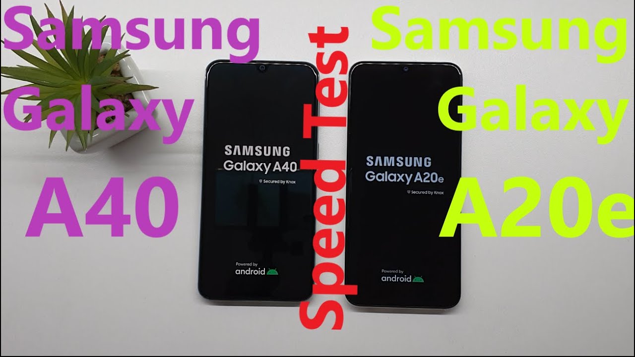 Samsung Galaxy A40 vs Samsung Galaxy A20e - SPEED TEST + multitasking - Which is faster!?