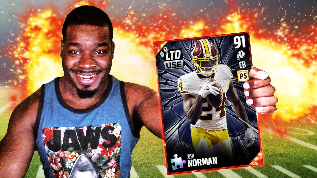 Madden NFL 17 Ultimate Team - WE GOT 91 JOSH NORMAN BEST CORNERBACK !!! Madden 17 Ultimate Team